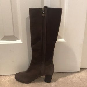 Brand new Reebok suede knee high boots